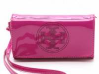 Tory Burch Perforated Logo Clutch