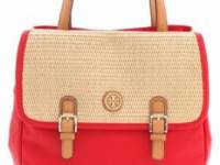 Tory Burch Pierson Straw Mini Beach Tote