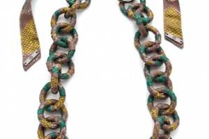 Tory Burch Pop Snake Necklace