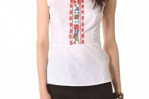 Tory Burch Rada Embellished Shirt