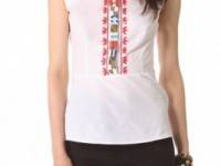 Tory Burch Rada Embellished Shirt