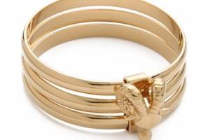 Tory Burch Ram Head Stacking Bangle