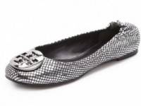 Tory Burch Reva Snake Flats