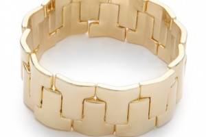 Tory Burch Skinny T Stretch Bracelet