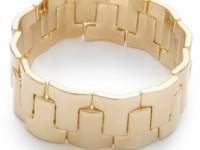 Tory Burch Skinny T Stretch Bracelet