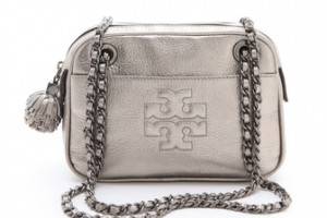 Tory Burch Thea Metallic Cross Body Bag