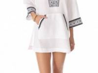 Tory Burch Tory Linen Tunic Cover Up