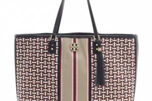 Tory Burch Vintage Logo East / West Tote