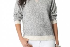 Townsen Cheetah Fleece Pullover