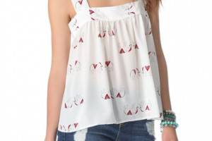 Tucker Yoke Tank Top