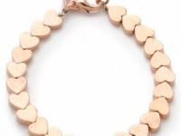 tuleste market Heart Chain Bracelet