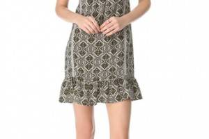 Twelfth St. by Cynthia Vincent Bib Front Mini Dress