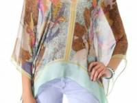 Twelfth St. by Cynthia Vincent Caftan Blouse