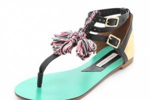 Twelfth St. by Cynthia Vincent Fanny Flat Sandals