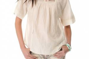 Twelfth St. by Cynthia Vincent Peasant Blouse