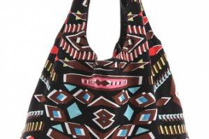 Twelfth St. by Cynthia Vincent Printed Patchwork Shopper