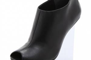 United Nude Rockerfeller Peep Toe Booties