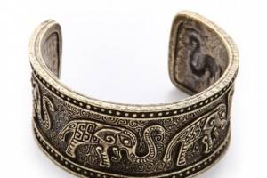 Vanessa Mooney Forget Me Not Elephant Cuff