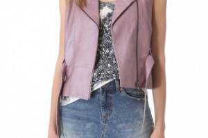 VEDA Ritz Leather Vest