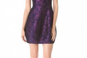 Vera Wang Collection Sleeveless Dress with Bow Detail