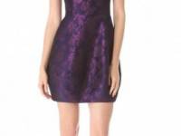 Vera Wang Collection Sleeveless Dress with Bow Detail