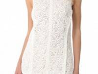 Vera Wang Collection Sleeveless Tank with Side Vents