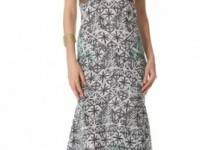 Veronica Beard The Bustier Maxi Dress