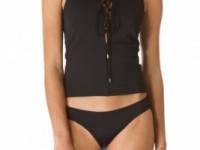 Veronica Brett Lace Up Tankini Top