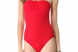 Veronica Brett Ruched One Piece Swimsuit