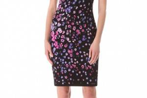 Versace Floral Devore Dress