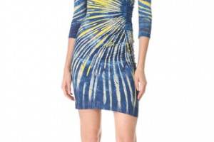 Versace Jersey Sunburst Dress