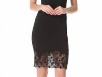 Versace Lace Edge Cocktail Dress