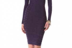 Versace Long Sleeve Sweater Dress