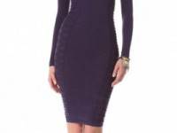 Versace Long Sleeve Sweater Dress