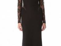 Versace Slash Evening Gown