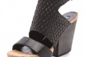 Vic Italy Woven Vamp Sandals