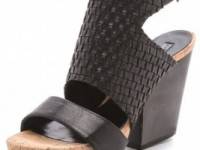 Vic Italy Woven Vamp Sandals