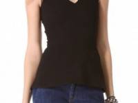 Victoria Beckham V Neck Shell Top