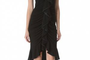 VIKTOR & ROLF Halter Ruffle Dress