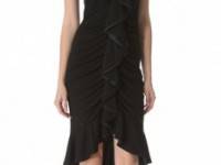 VIKTOR &amp; ROLF Halter Ruffle Dress