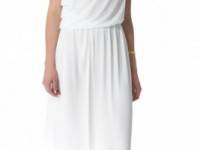 VIKTOR &amp; ROLF Sleeveless Pleated Jersey Dress