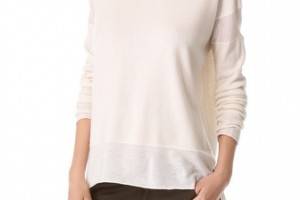 Vince Cashmere Boat Neck Sweater