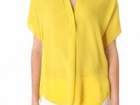 Vince Dolman Sleeve Blouse