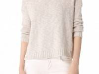 Vince Square Long Sleeve Sweater