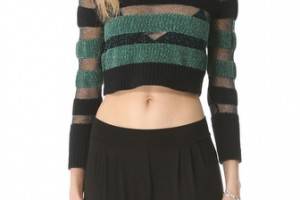 Viva Vena! by Vena Cava City Life Cropped Sweater