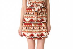 Viva Vena! by Vena Cava Quickstop Shirtdress with Cutout Back