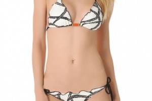 Vix Swimwear Barbados Ripple Triangle Bikini Top