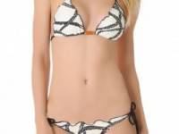 Vix Swimwear Barbados Ripple Triangle Bikini Top