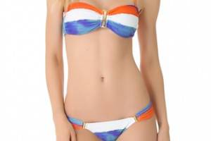 Vix Swimwear Caribe Square Bandeau Bikini Top