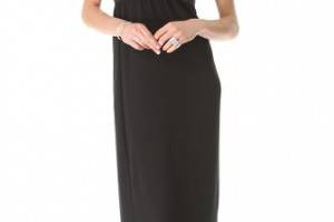 VPL Insertion Narrow Maxi Dress